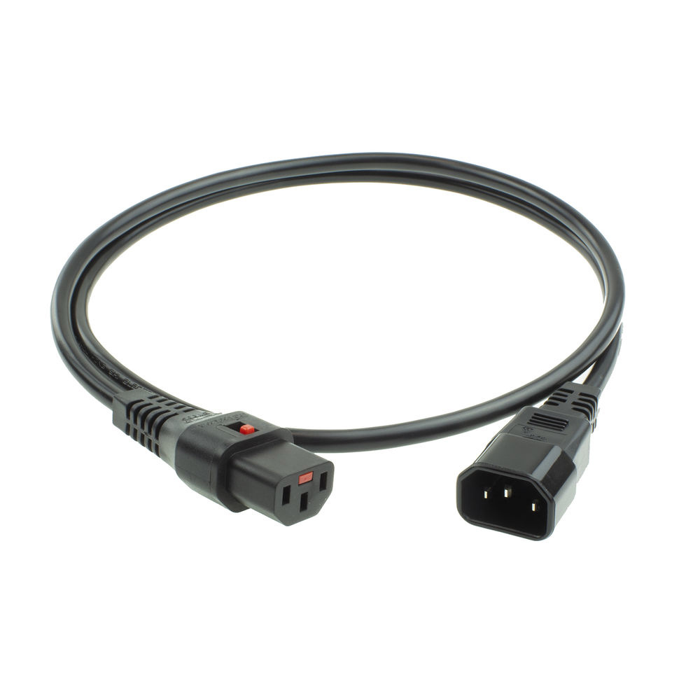 Apparatkabel IEC-lock C13 - C14, 2m - Bild 3